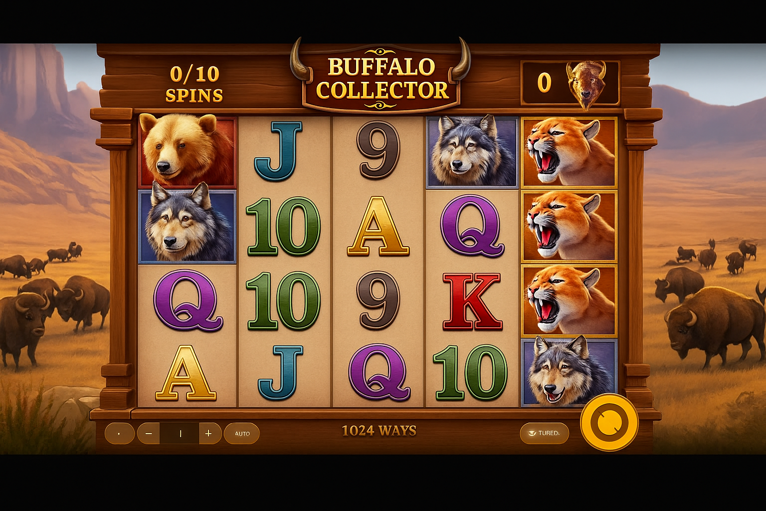 Buffalo Collector gameplay